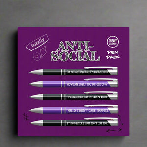 Totally Antisocial Pen Pack