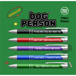 Dog Person Pen Pack