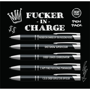 Fucker-In Charge Pen Pack