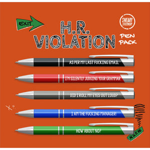 H.R. Violation Pen Pack