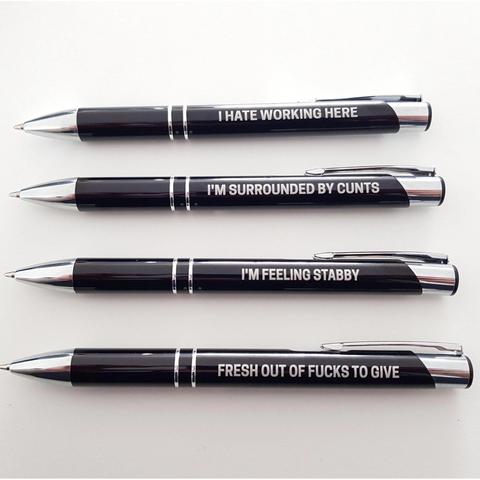 F🤪ck It All Ink Pen Set The Pretty Hot Mess